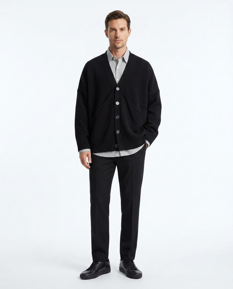 Theresa Mode - Vimel | Oversized Gestrickt Cardigan Herren