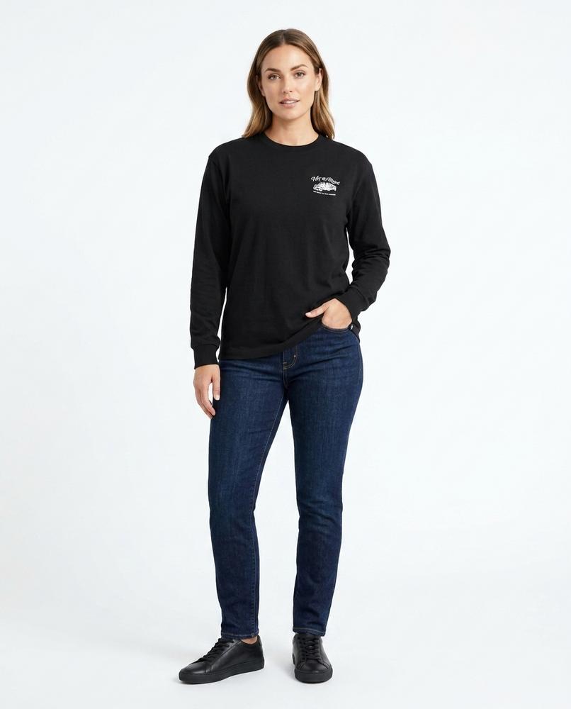 Theresa Mode - Tavin | Langärmlig Bedruckt Sweatshirt Unisex