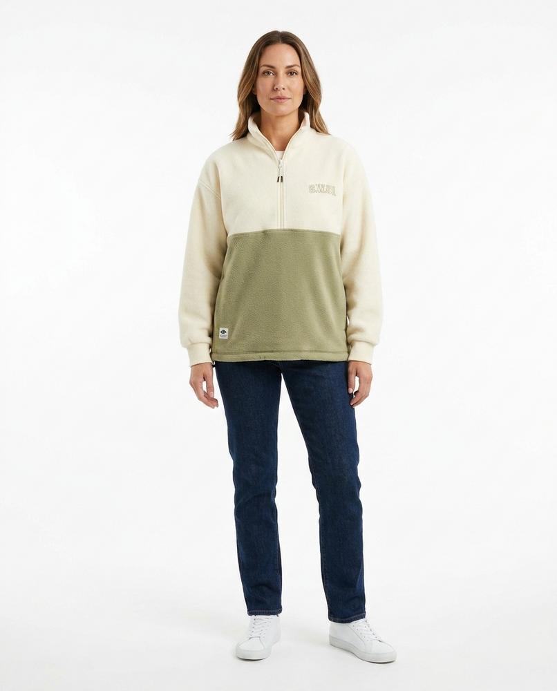 Theresa Mode - Nolom | Zweifarbiger Hochschließender Pullover Unisex