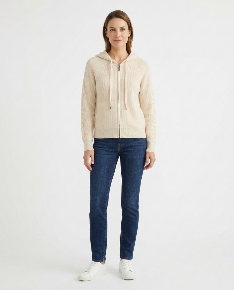 Theresa Mode - Miven | Gerippter Feingestrickter Hoodie Unisex