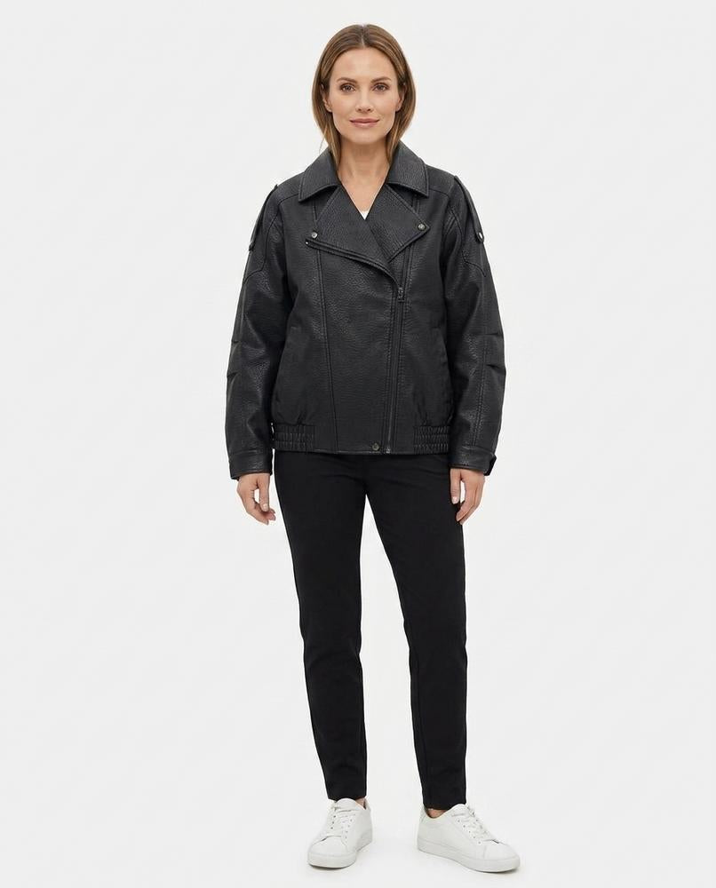 Theresa Mode - Lysan | Hochgeschlossen Weit Geschnitten Jacke Unisex