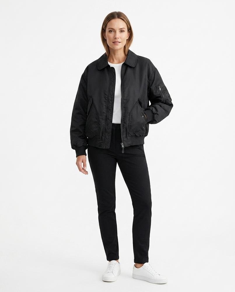 Theresa Mode - Minal | Gefütterte Weit Geschnittene Jacke Unisex