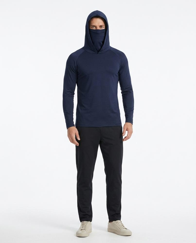Theresa Mode - Suhuk | Langärmliger Figurbetonter Hoodie Herren