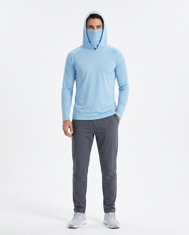 Theresa Mode - Suhuk | Langärmliger Figurbetonter Hoodie Herren